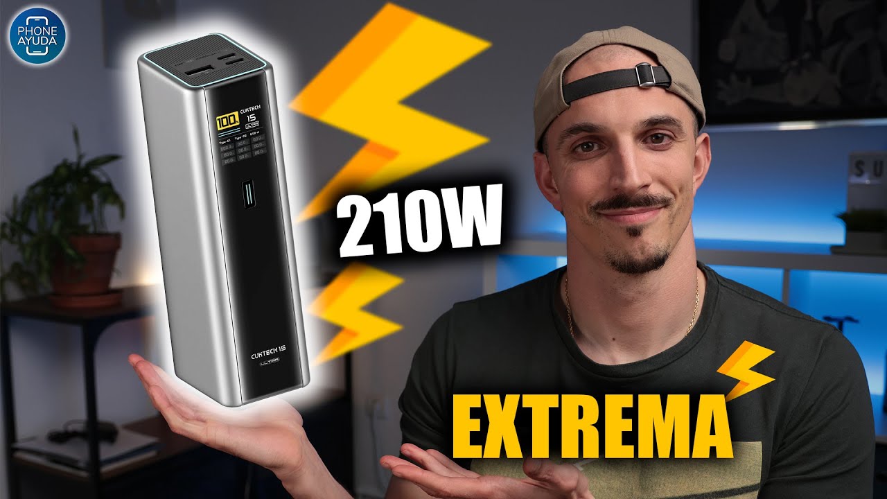 NO compres una BATERÍA EXTERNA sin SABER ESTO. 💸 CUKTECH 15 ULTRA