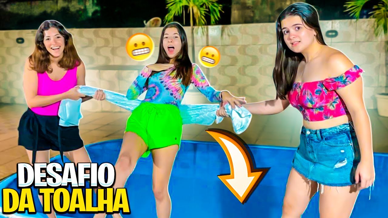 DESAFIO DA TOALHA NO FRIO!!!!