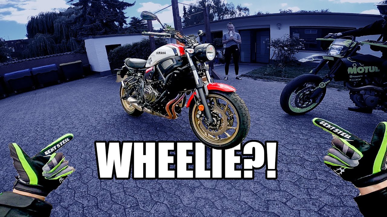 ICH FAHRE DIE YAMAHA XSR 700