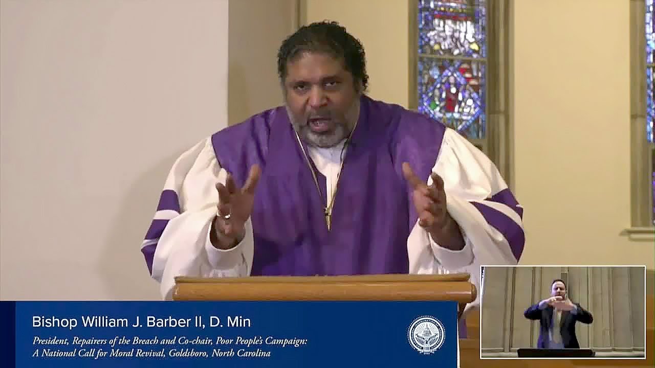 NC's Rev. Barber at Biden's inaugural prayer service: The nation must 'repair the breach'