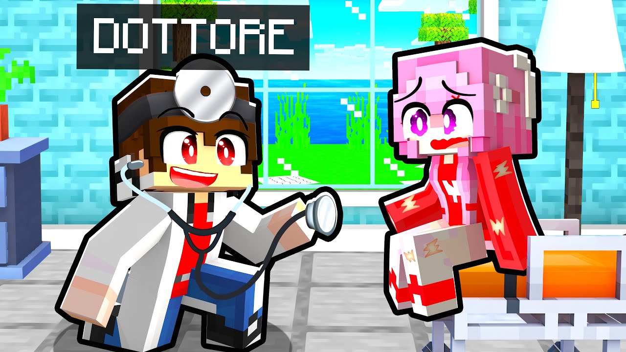 AIUTO i MIEI AMICI come DOTTORE in MINECRAFT!