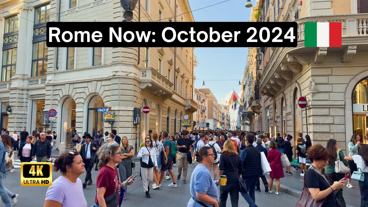 Rome in October 2024 - A Perfectly Chilled Walking Tour