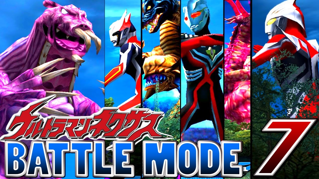 Ultraman Nexus - Battle Mode Part 7 - Nosferu ( 1080P HD 60fps )