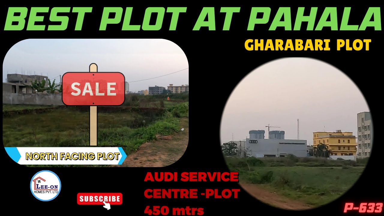 Gharabari Plot at Pahala II North facing plot II NH nearer plot#property #home