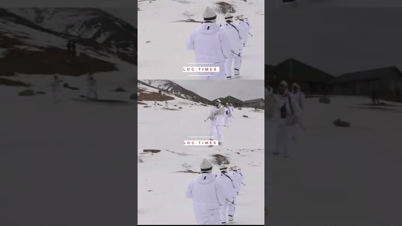 Indian Army Romeo Force Conducts Daring Search Operations in Snowbound Pir Panjal Ranges of Poonch