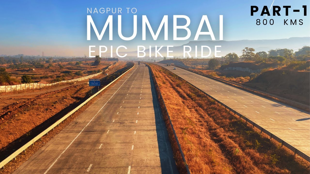 Nagpur to Mumbai 800 KM Bike Ride Part 1| Safar Adhura, Igatpuri Mein Kahani Ruk Gayi.#motovlogging