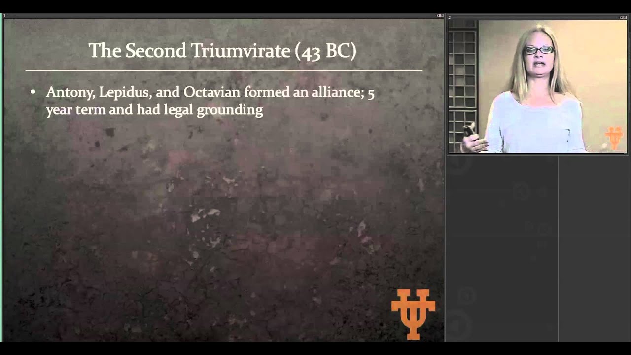 Antony, Octavian and the Second Triumverate