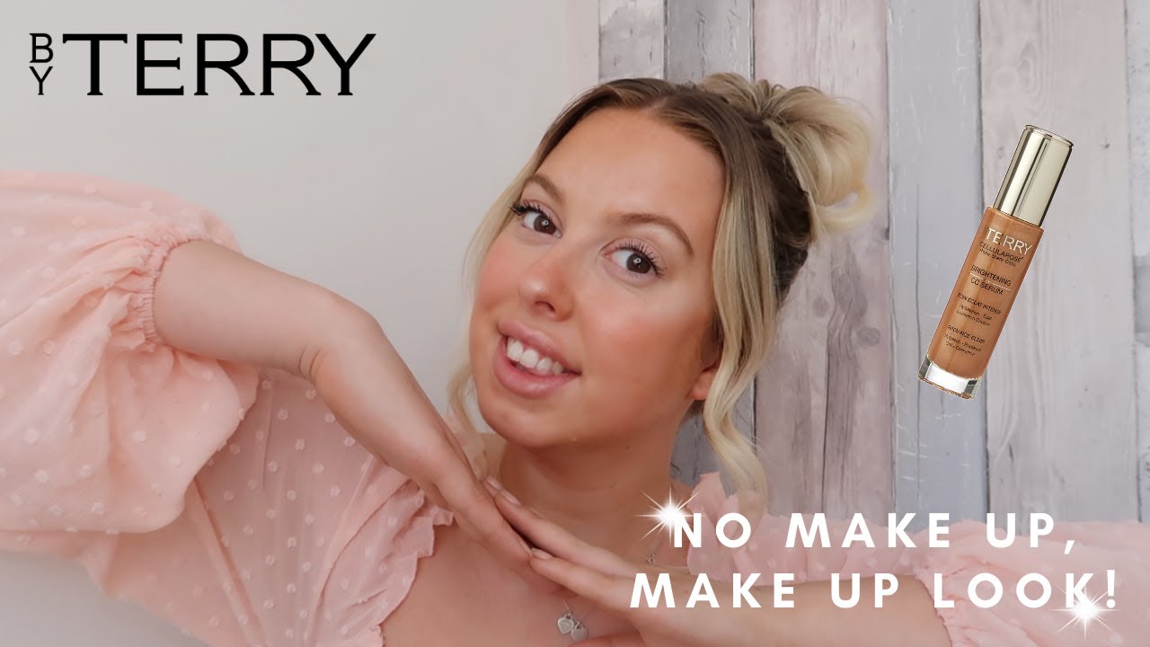NO MAKE UP MAKE UP LOOK | TESTING BY TERRY CC SERUM