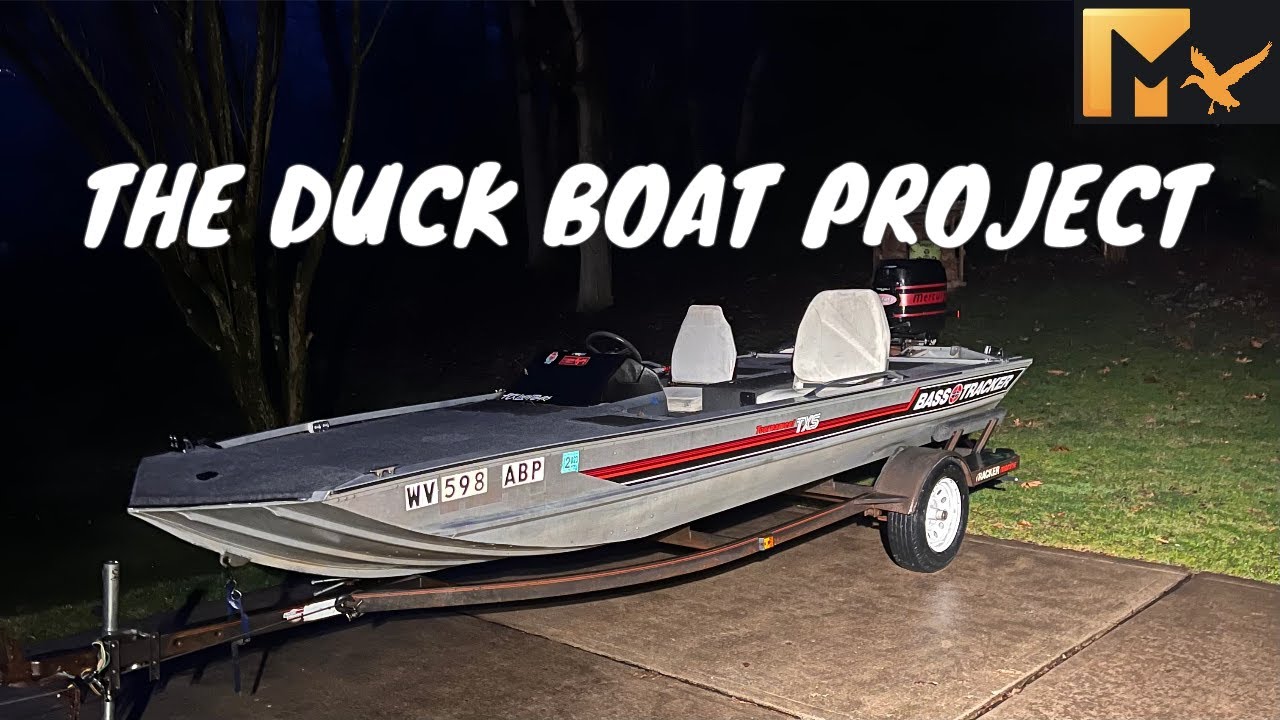 Отслеживание окуня до утиной лодки. Часть 1. Ресто-модифицированная алюминиевая лодка 35-летней д...