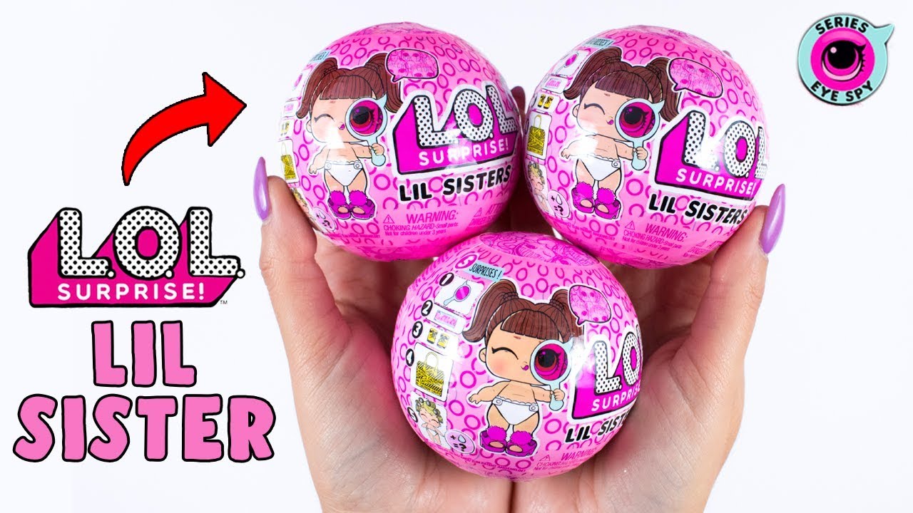 Apriamo TRE LOL SURPRISE LIL SISTERS SUPER PUCCIOSE!!