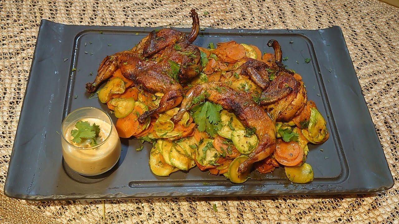 Cailles  Poêlées Parfaites, Recette Facile et Gourmande ‼️‼️