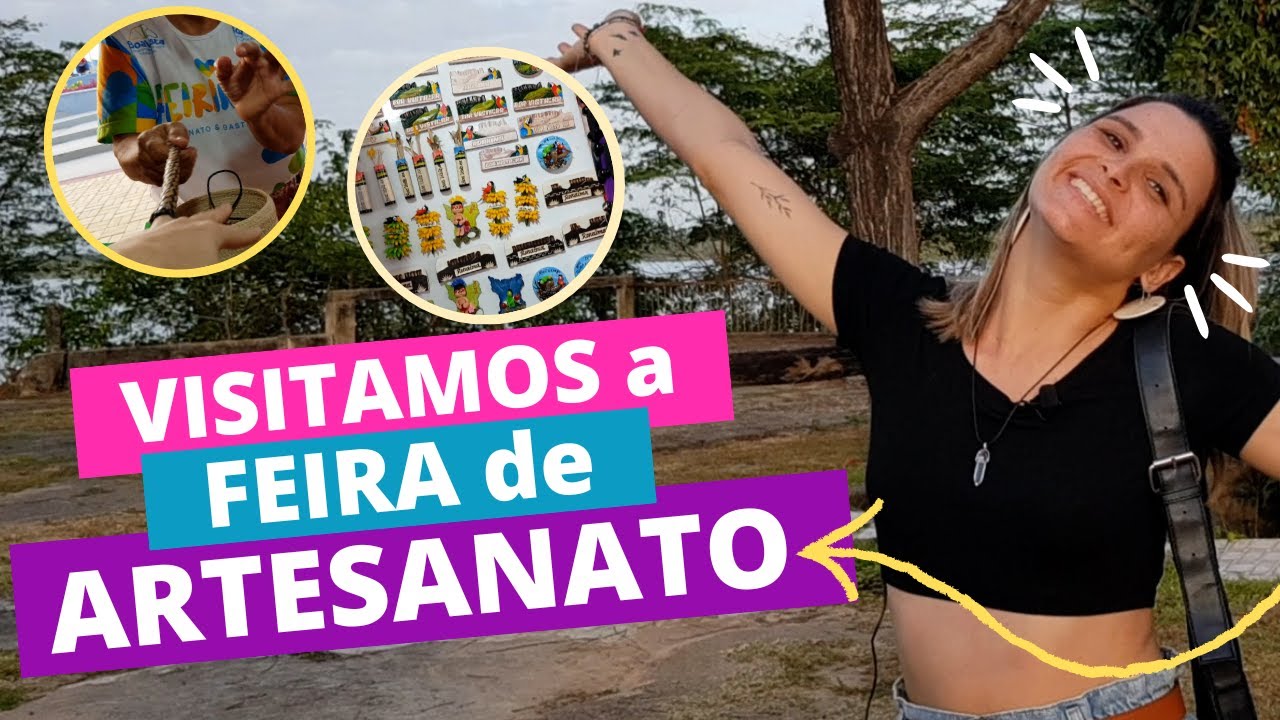 FUI NA FEIRA de RUA em BOA VISTA | COMPREI ARTESANATO INDÍGENA