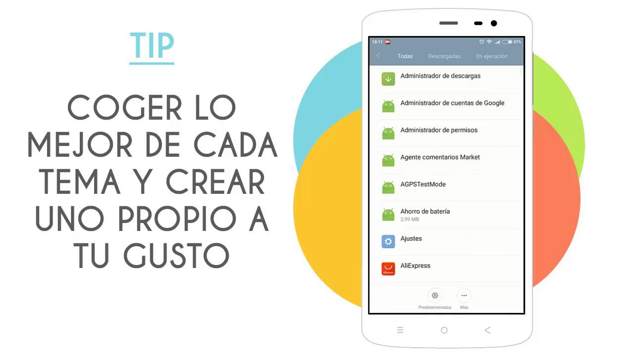 Tip Miui 7 y 8 : Personalizar un tema a tu gusto