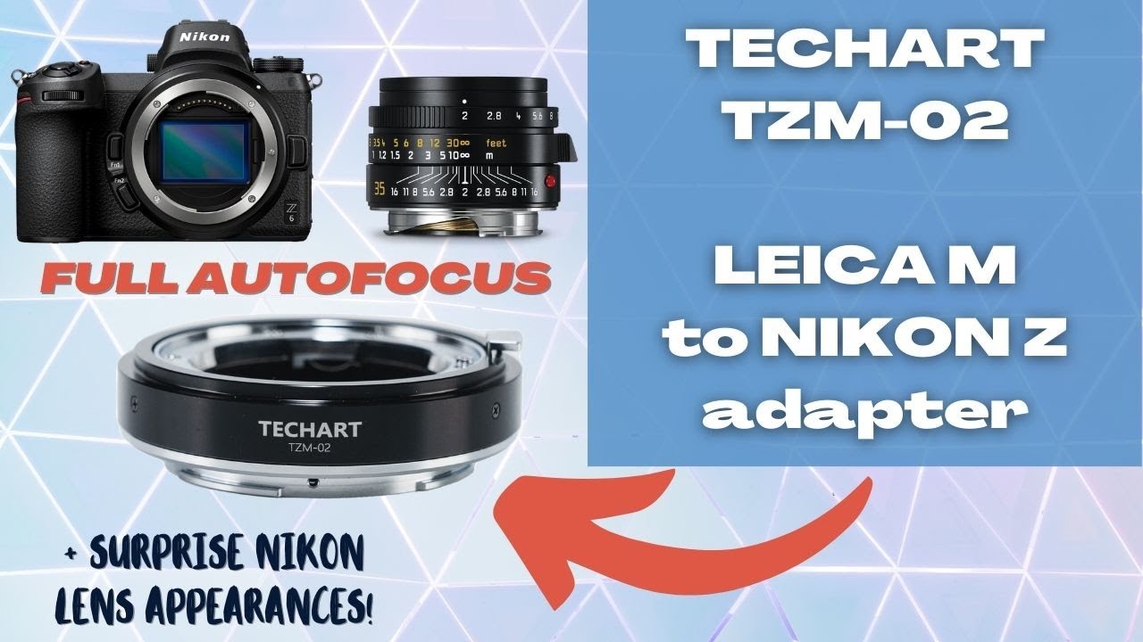 TECHART TZM-02 Leica M to Nikon Z Adapter - FIRST LOOK