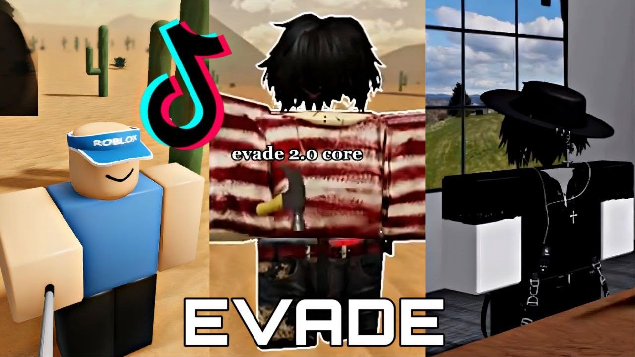 Evade FUNNIES ROBLOX 🤣 TIKTOK COMPILATION #1
