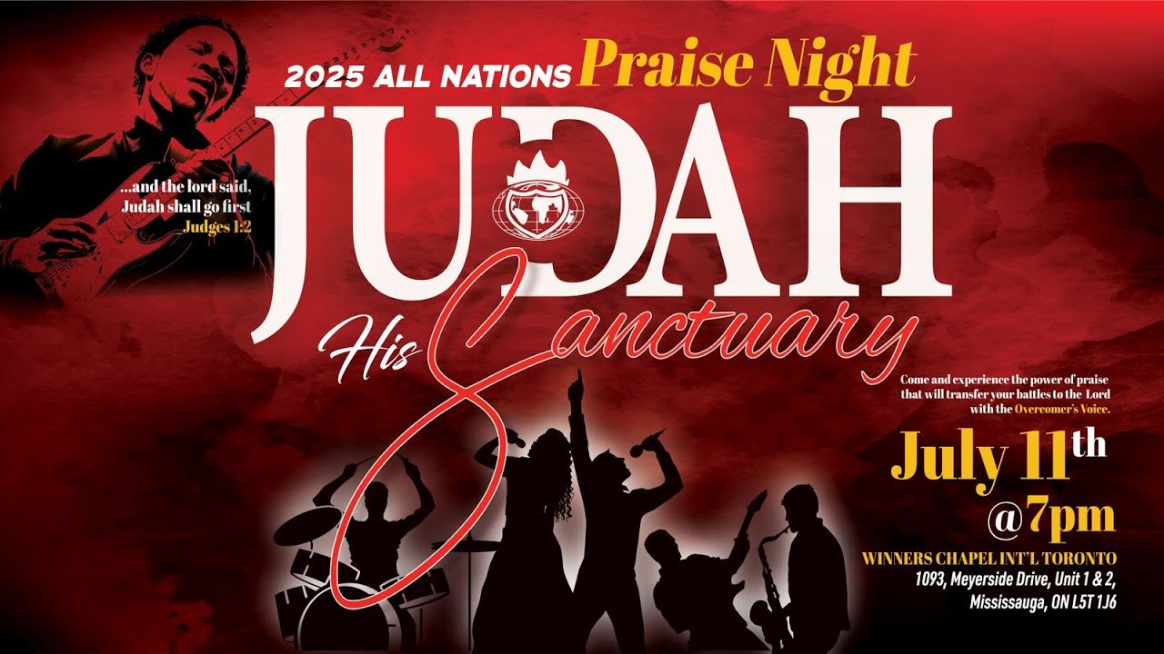 WCITO LIVE🔴: 2025 All Nations Praise Night...  'JUDAH' His Sanctuary || July 11th, 2025.