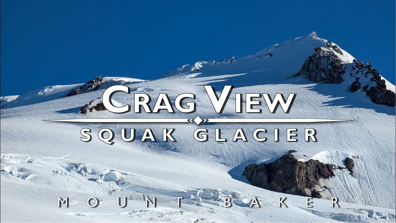 Crag View, Squak Glacier - Washington State