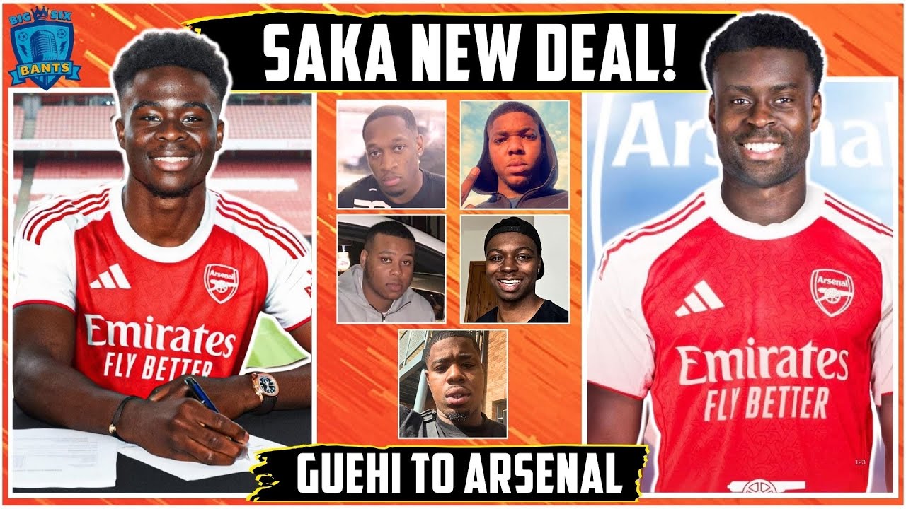Marc Guehi To Arsenal! Saka Signs FIVE year Contract! Van De Ven Open To Spurs Exit? FA Cup Is BACK!