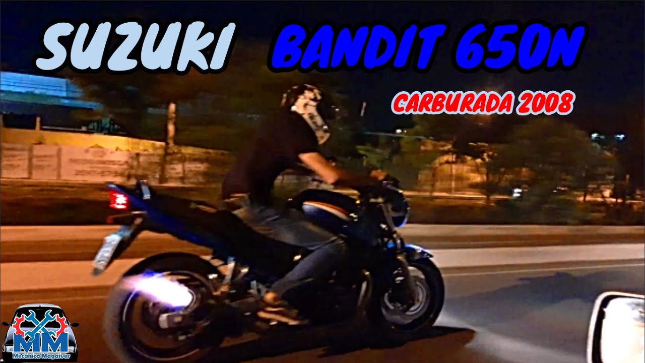 SUZUKI BANDIT 650N 2008 Carburada