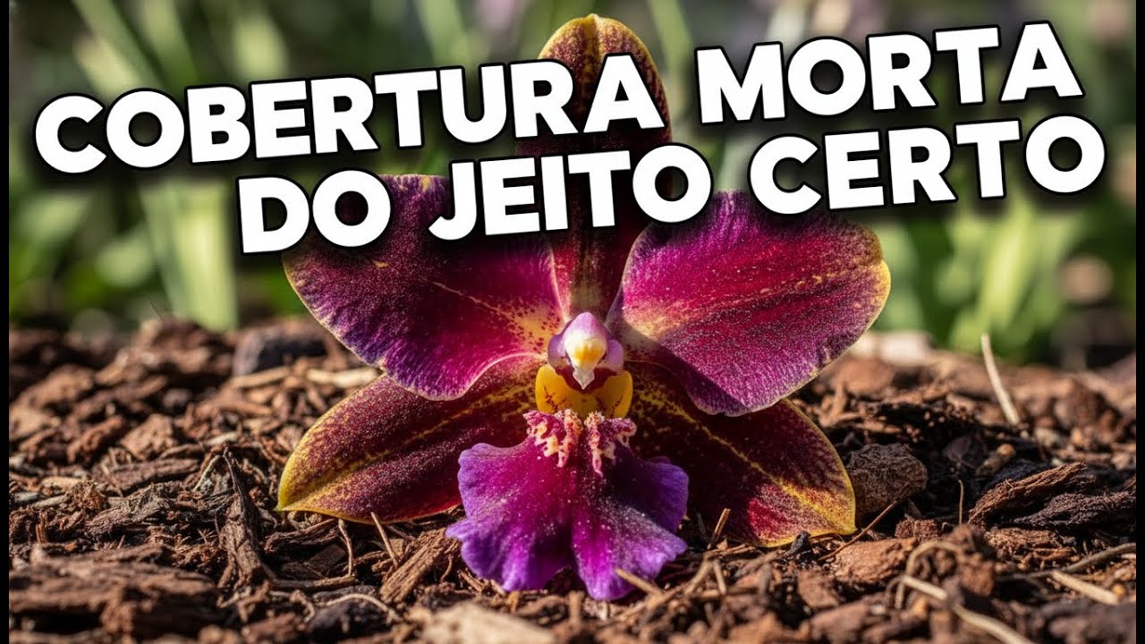 Cobertura morta no vaso e na horta: como usar e o que NÃO fazer