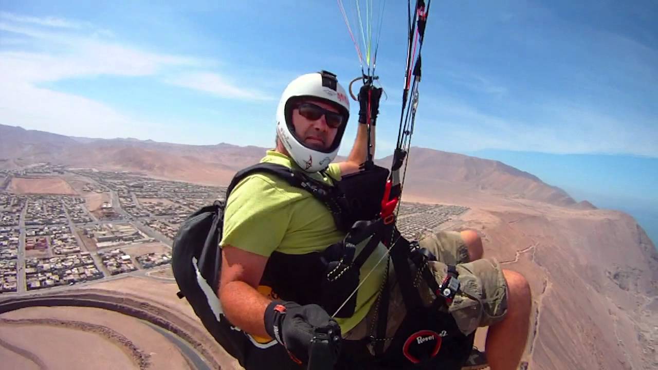 Sky Paragliders Reverse 2 test de vuelo en Alto Hospicio.