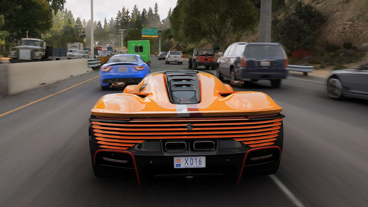 GTA 5 Expanded Realistic Addons Map With Photorealism Graphics Mod Showcase On RTX4090 4K60FPS