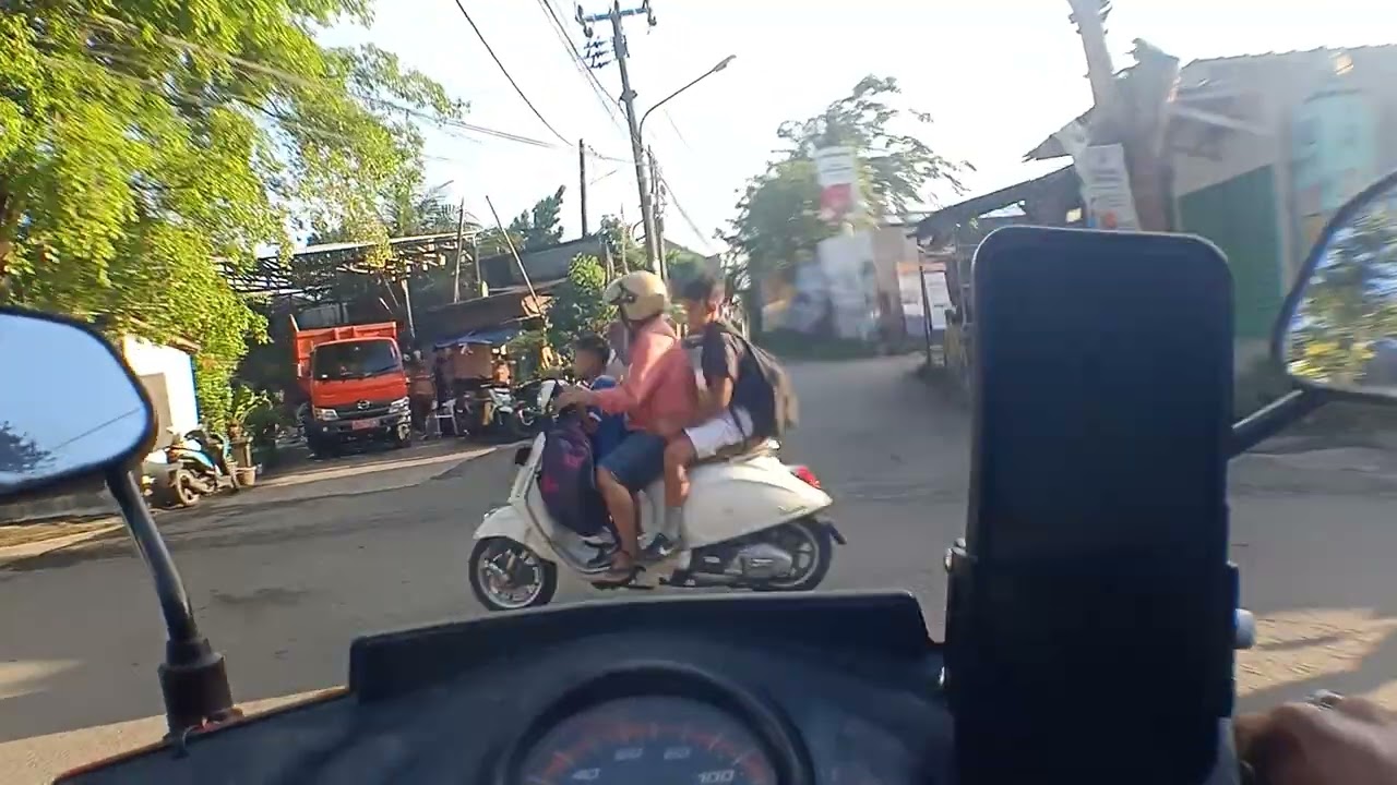 Jalan Caringin Babakan mustika sari sudah bisa di lewati 