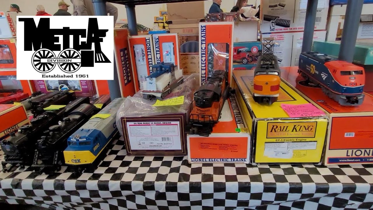 2024 METCA / NYSME Train Show & New Jersey Transit History O Gauge