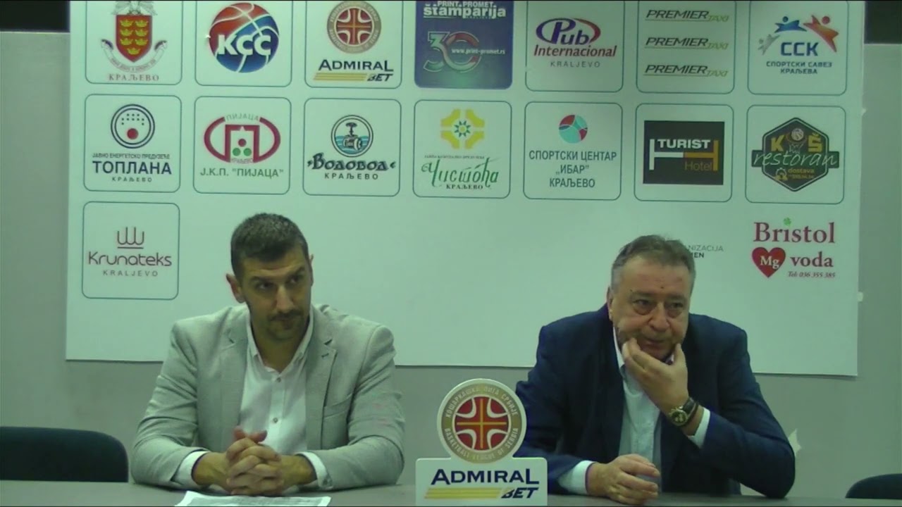 Press konferencija KK Sloga KK Joker 16 kolo AdmiralBet KLS 2023/24