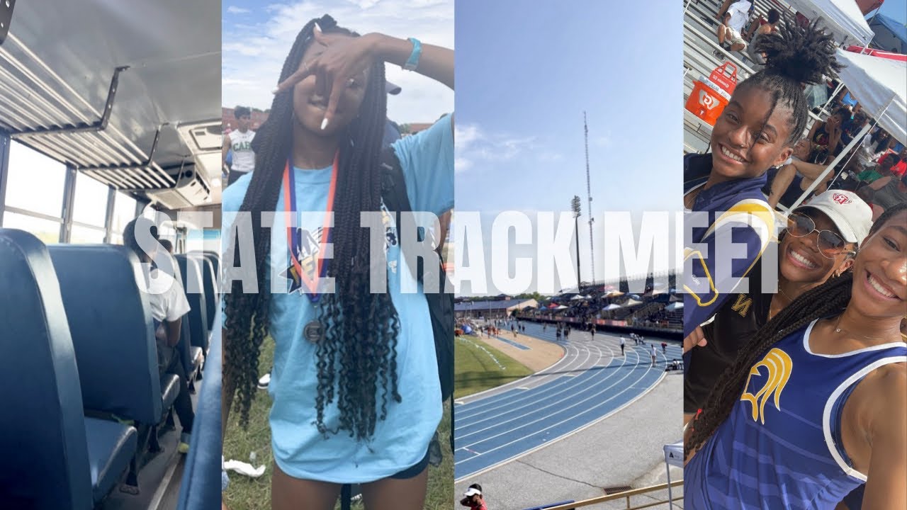high school STATE track meet vlog! | NC 4A State Championship 2022