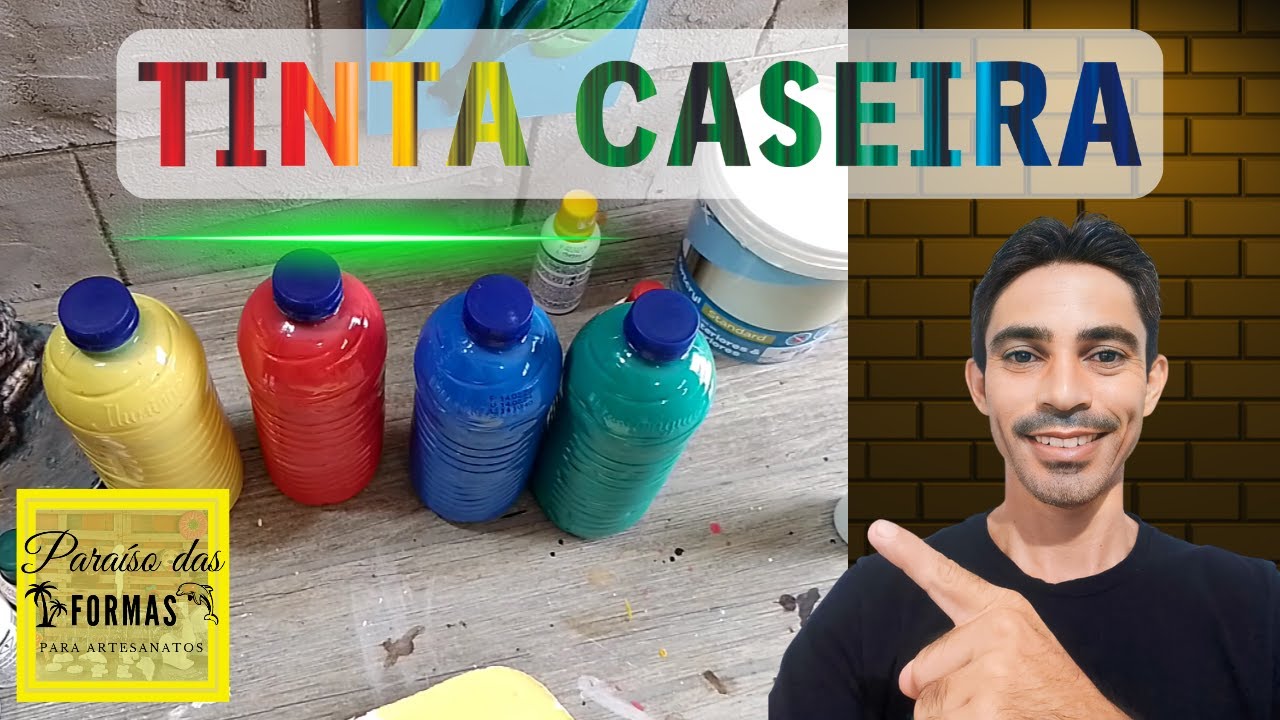 🎨💫TINTA CASEIRA PASSO A PASSO