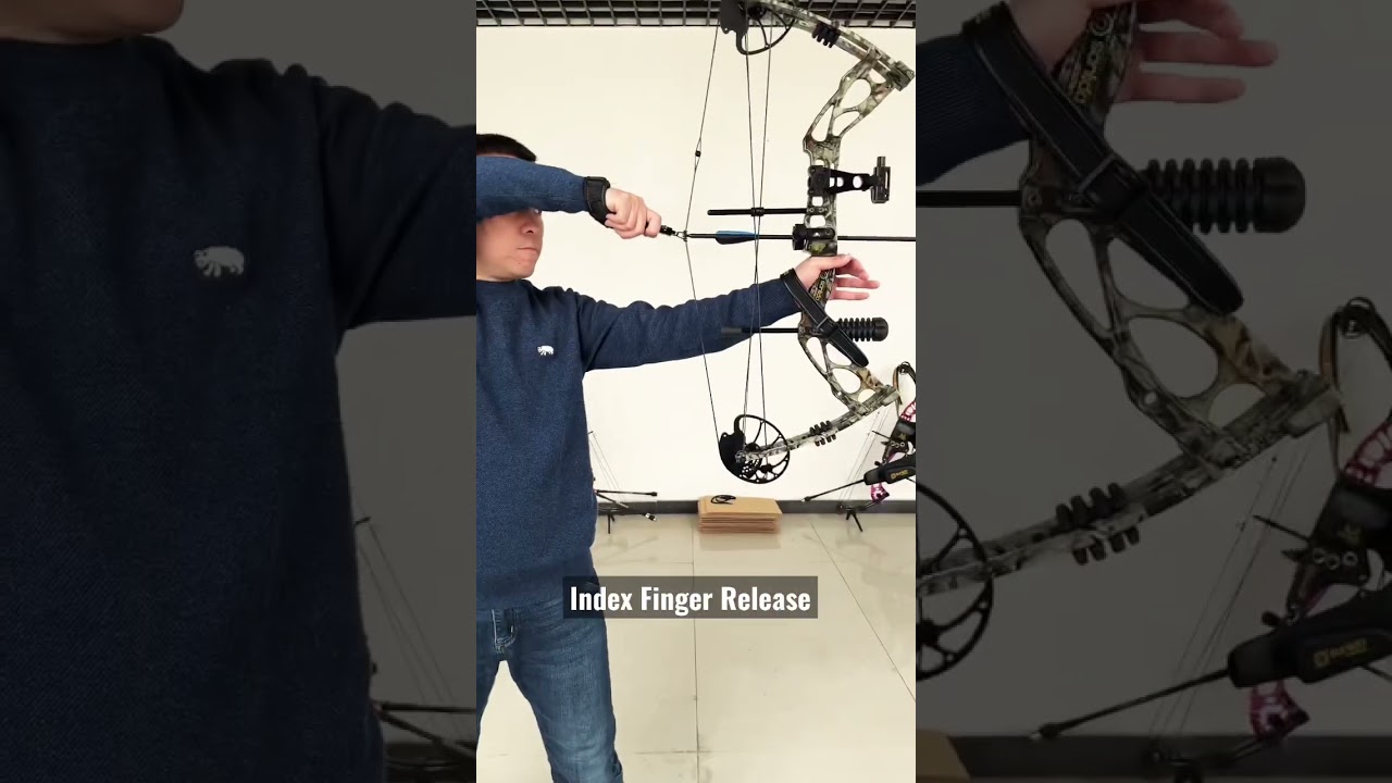 2023 Best Beginner Bow Kit | 🎯🔥Sanlida DragonX8 Finger Release #archery #compoundbow #life