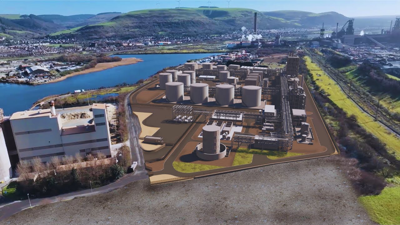 Three major projects are unfolding in Neath Port Talbot