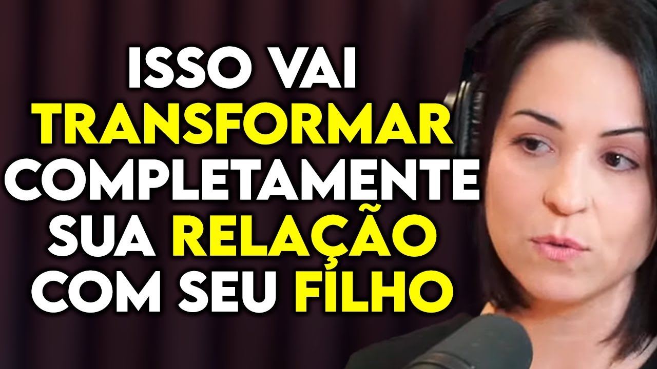 PSICÓLOGA: ESSA É A MELHOR FORMA DE CRIAR UM FILHO FELIZ | Lutz Podcast