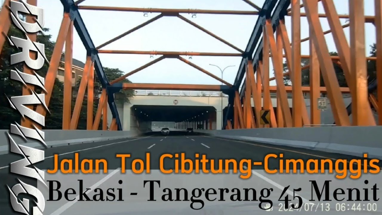 Perdana Tol Cimanggis - Cibitung | Bekasi - Tangerang 40 Menit Aja