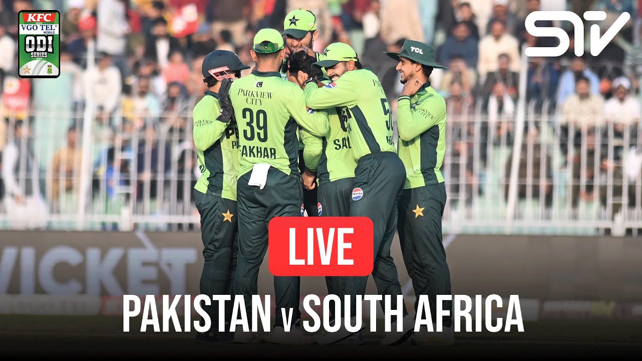 Live | Pakistan vs South Africa ODI Series 2025 | 3rd ODI | PCB | M3U1U