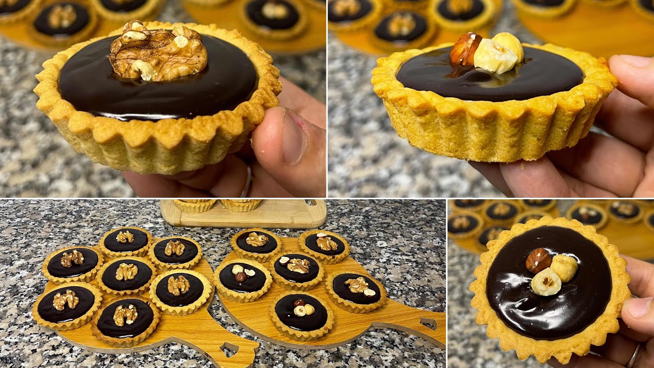 تاغتولات الشوكولا لسهرات رمضان بعجينة ذوب فاليد قبل فالفم 🍫