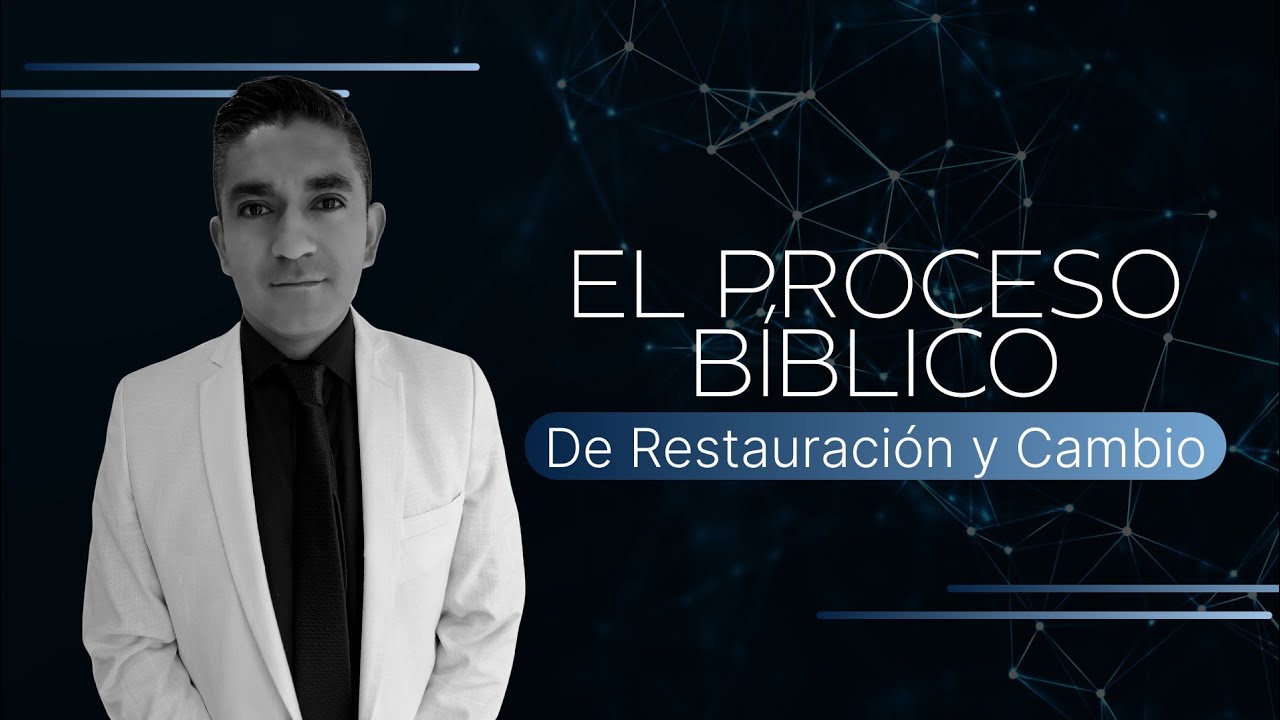 El proceso bíblico de restauración y cambio en la consejería | Pastor Jairo Araujo