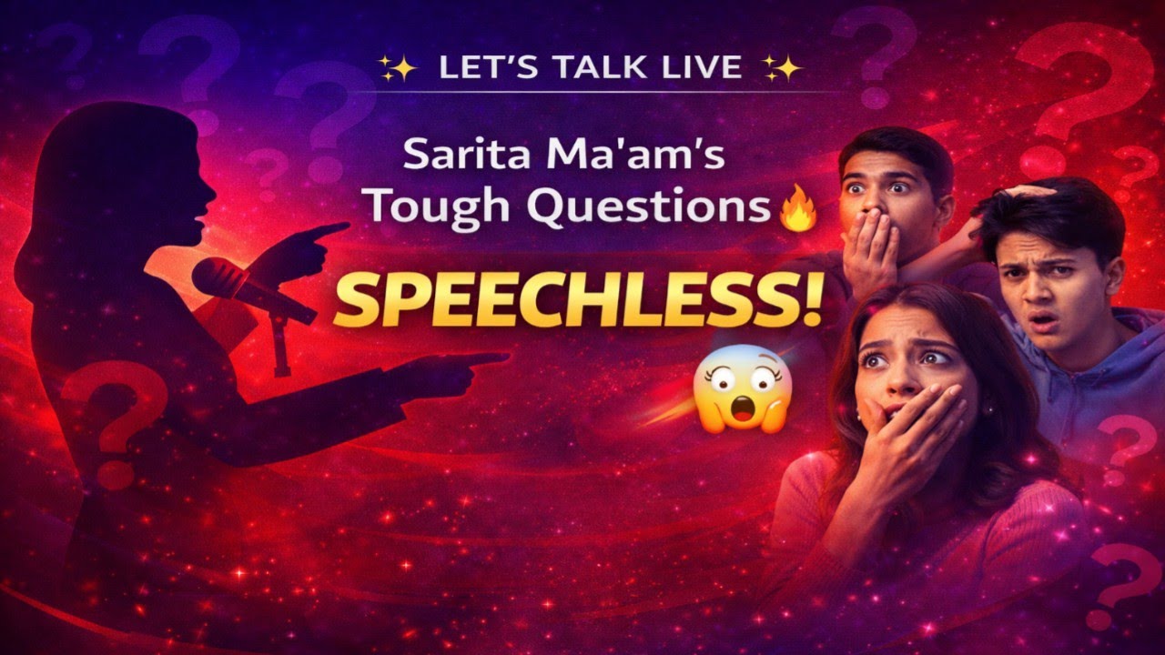Sarita Ma’am’s Questions Left Everyone Speechless Live Session Highlights