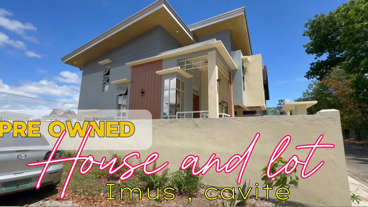 Nov-315 Pre owned modern design house and lot 3 bedrooms inside exclusive subdivision | imus cavite