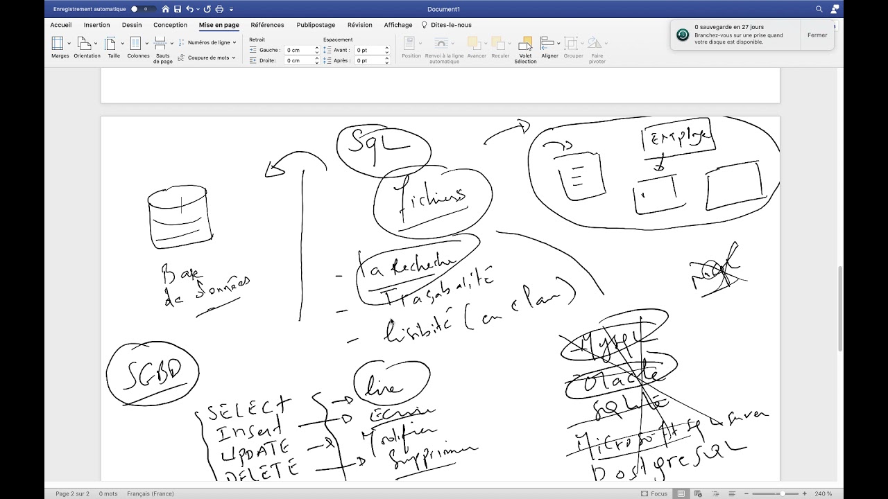 Cours #1 : Présentation de SQL - Darija (Arabe)