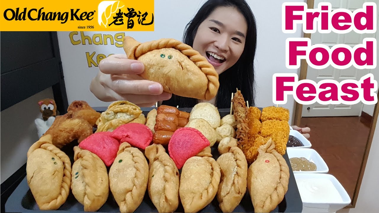 ФЕСТИВАЛЬ ЖАРЕНОЙ ЕДЫ • Карри-паффы, жареная курица, гёдза • Уличная еда «Мукбанг» • Кулинарное шоу