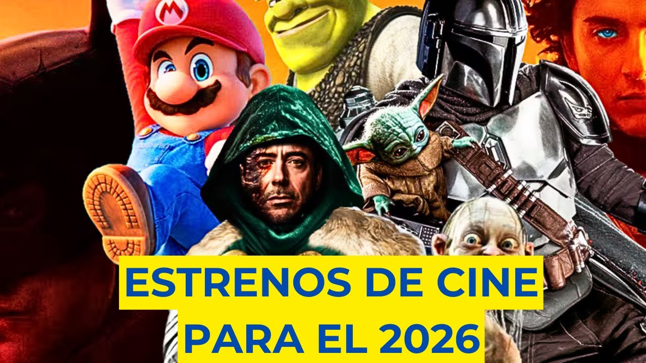 QUE PELICULAS SE VIENEN PARA ESTE 2026 ?