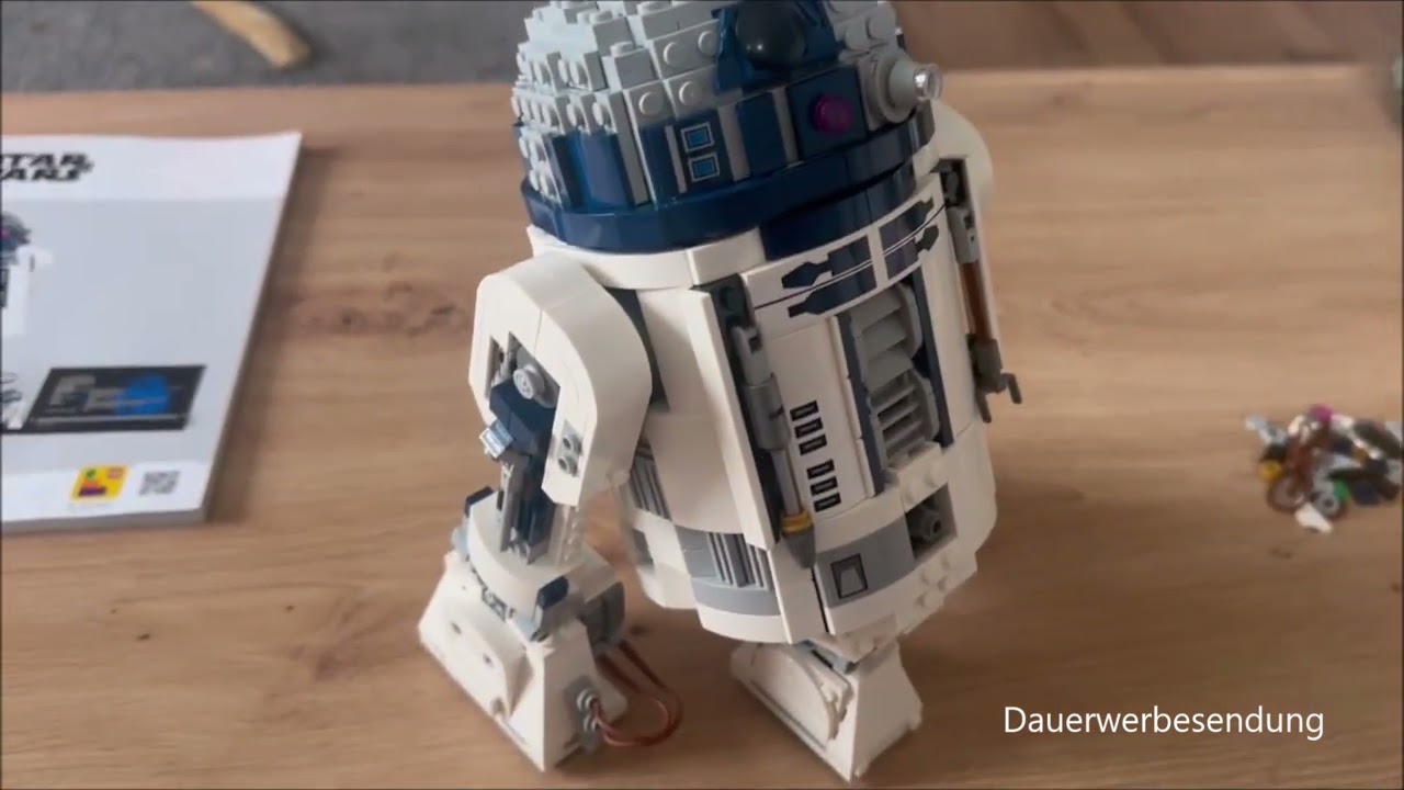 Review Lego 75379  baubarer midi scale R2D2 mit Darth Malak als Sammelfigur!