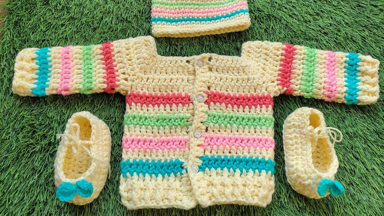 Crochet తో sweater చేద్దాము రండి | Learn Crochet Sweater in Telugu | English Video in @DIYkraftz