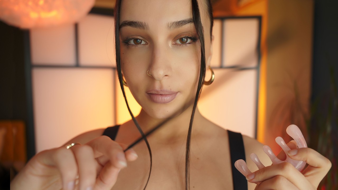 ASMR Head & Neck Relaxation for Strong Tingles💆[ASMR nervous system reset]
