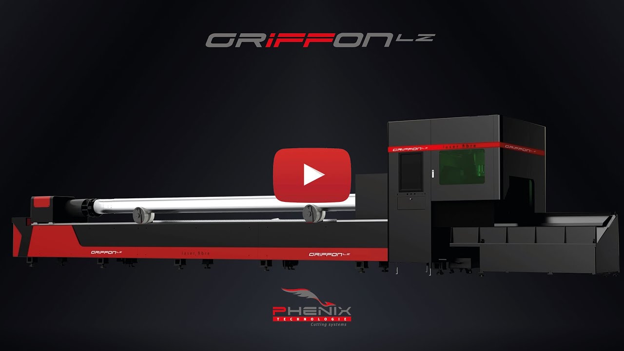 Machine de découpe tube laser GRIFFON LZ 5 AXES