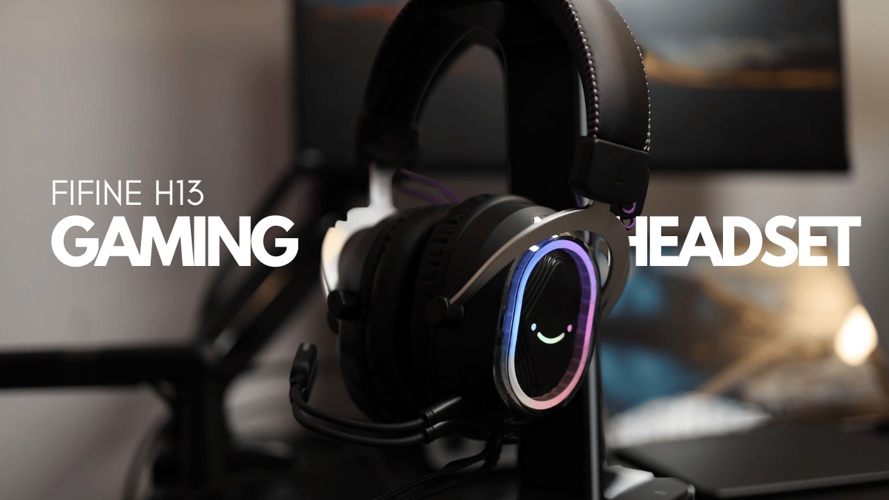Gaming Headset Review: FIFINE H13 Unboxing & Test
