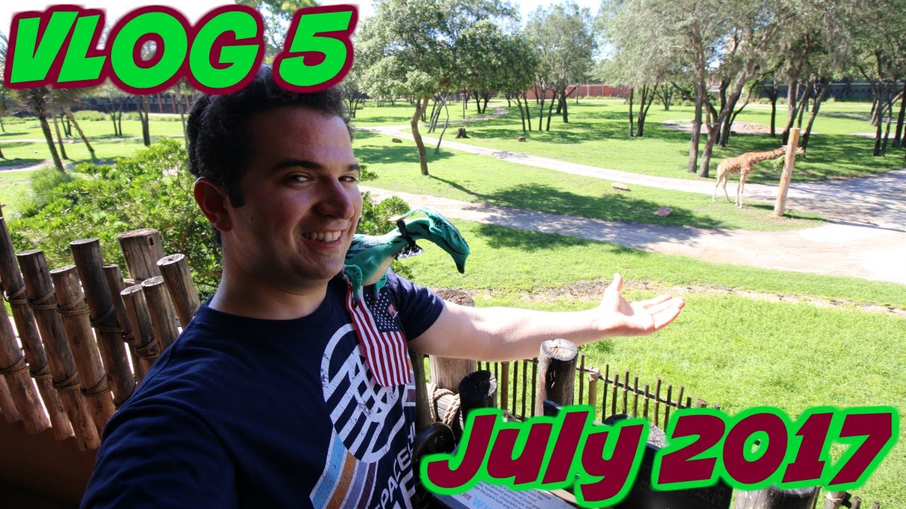Having the Savana to myself 🐘 Walt Disney World | VLOG 5 | July 2017