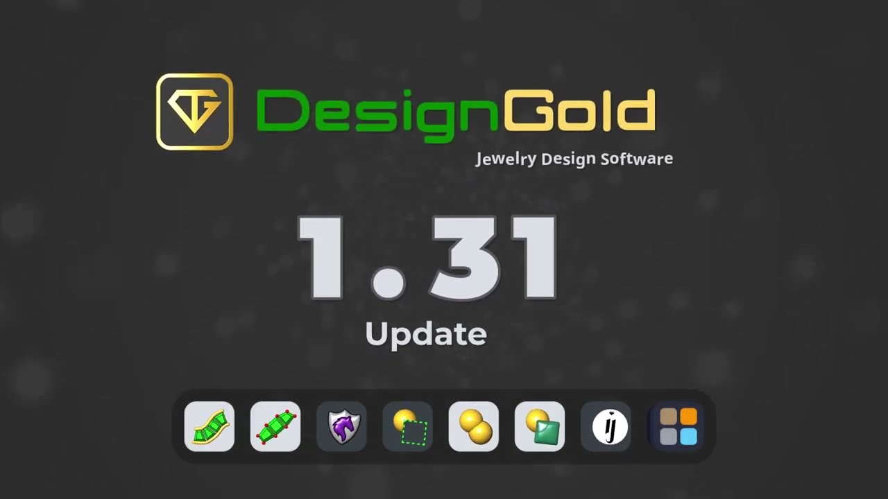 DesignGold 1.31 Update | Rhino 3D | Matrix | zbrush | IJewel